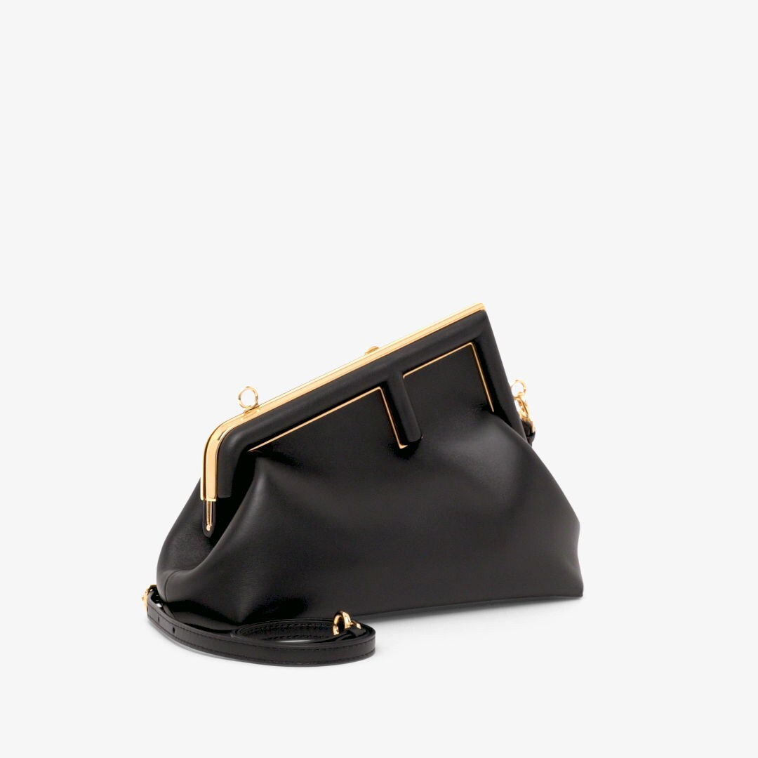 Fendi First Small - Black leather bag