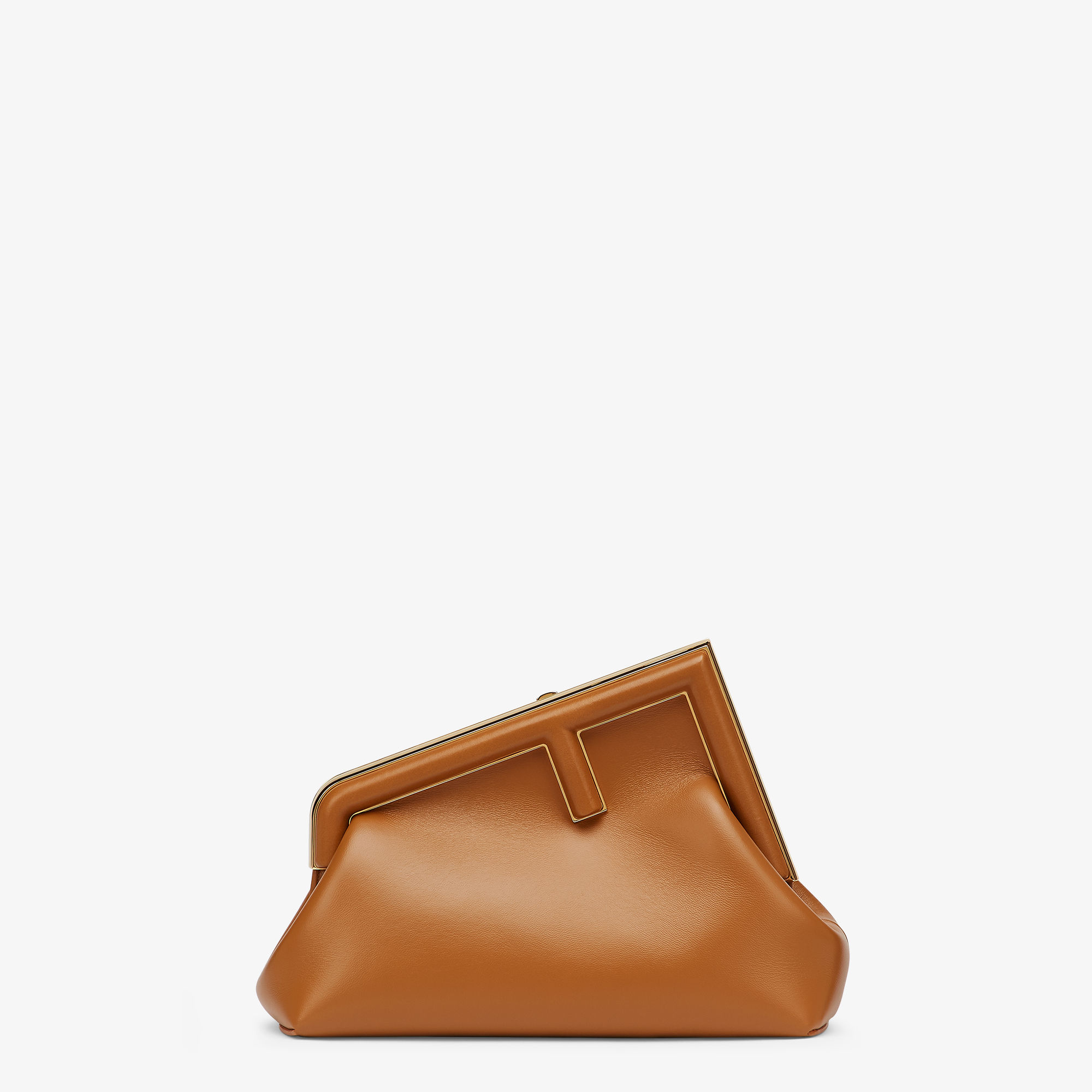 Fendi First Small - Brown leather bag | Fendi