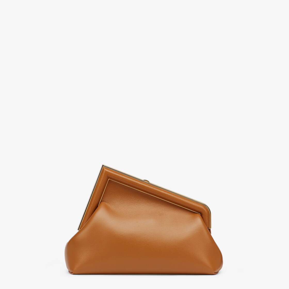 Fendi First Small - Brown leather bag