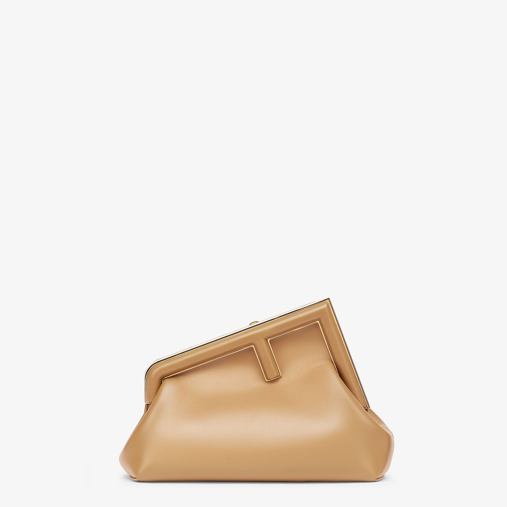 FENDI: First bag in nappa leather - Beige