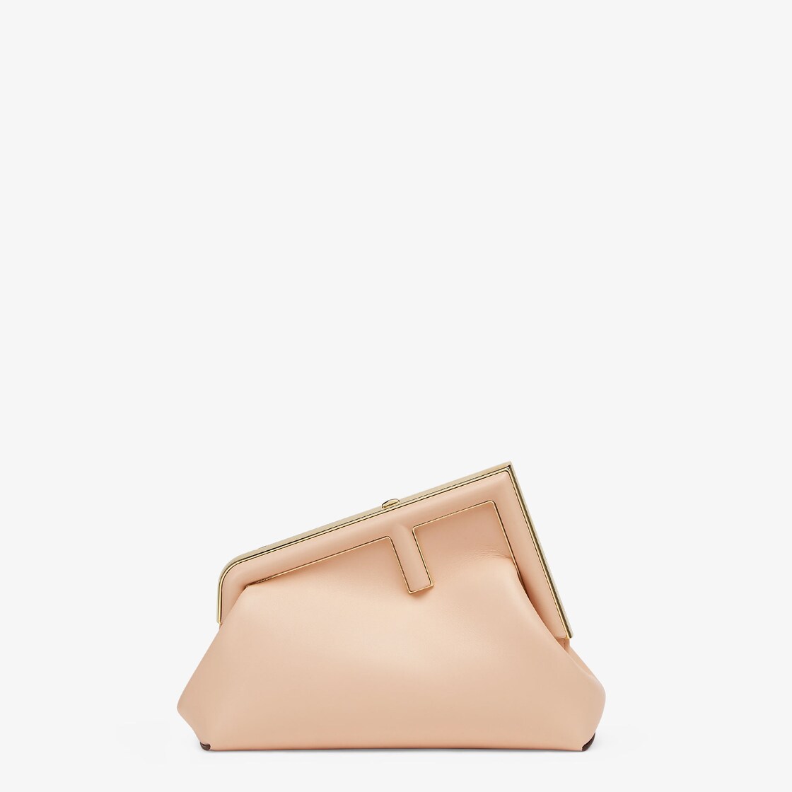 Fendi First Small - Pink ostrich leather bag