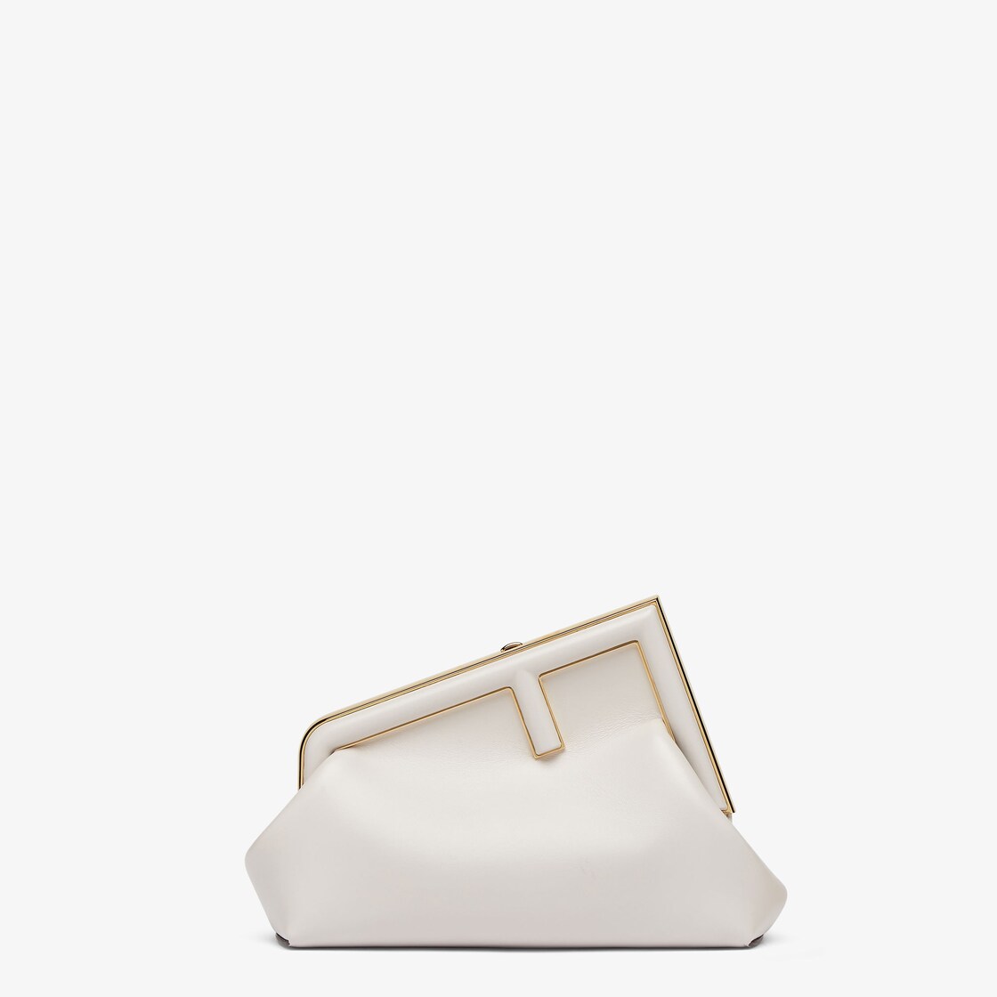 Fendi First Small - Dove grey leather bag