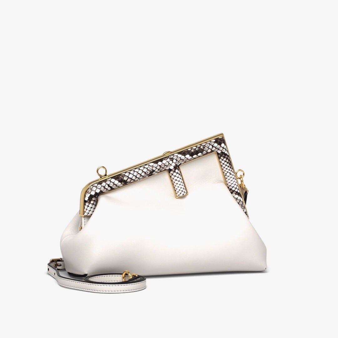 Fendi white purse sale