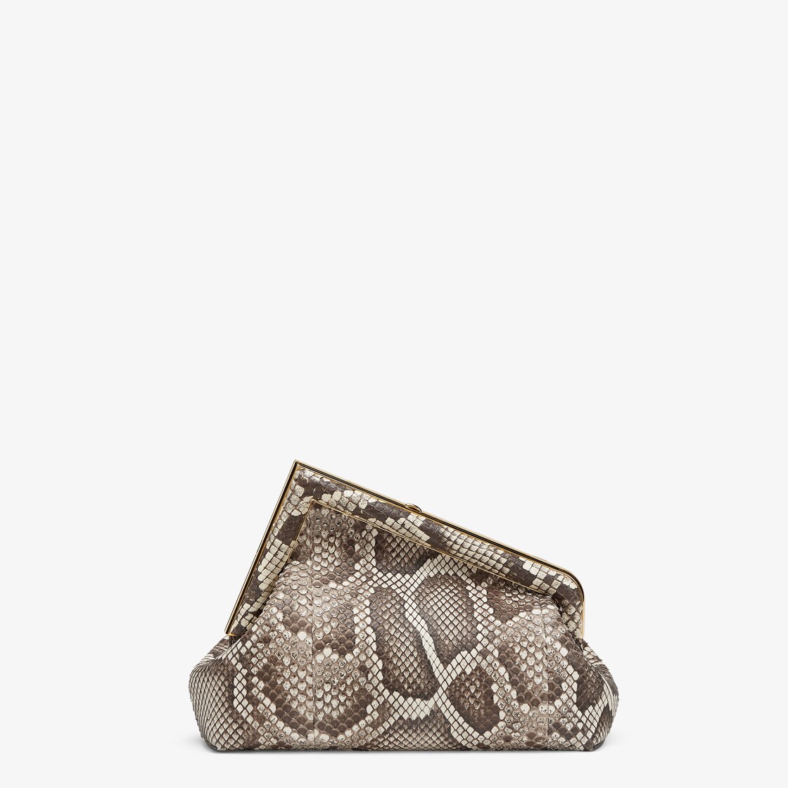 Donna Borsa In Pitone Naturale Multicolor | Clutch E Pochette Fendi ⋆  Novepiu