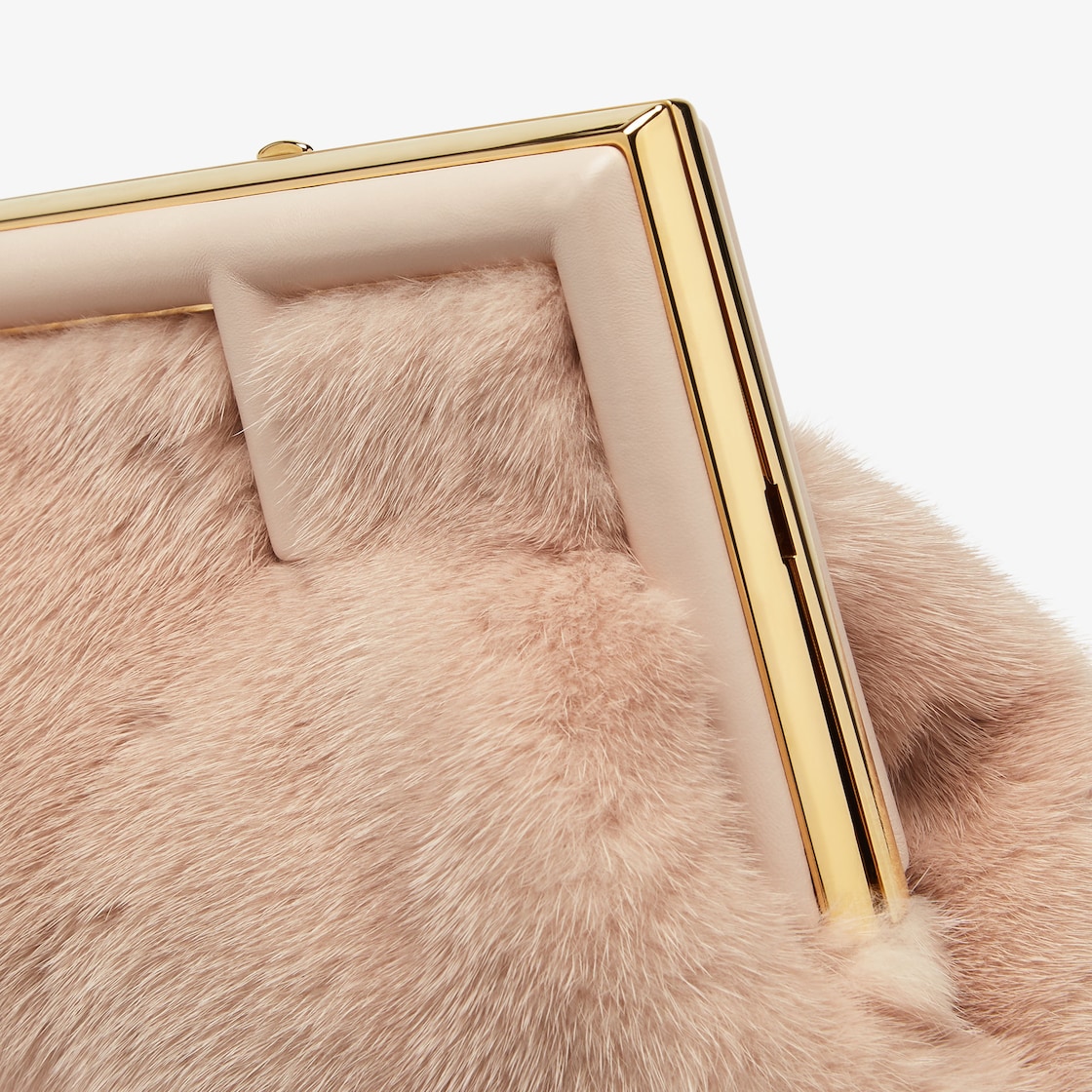 Fendi First Small - Pink mink bag