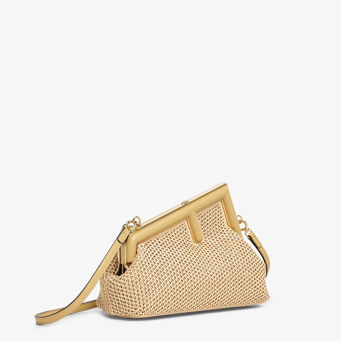 Fendi First Small Fabric Beige - Image 2/5