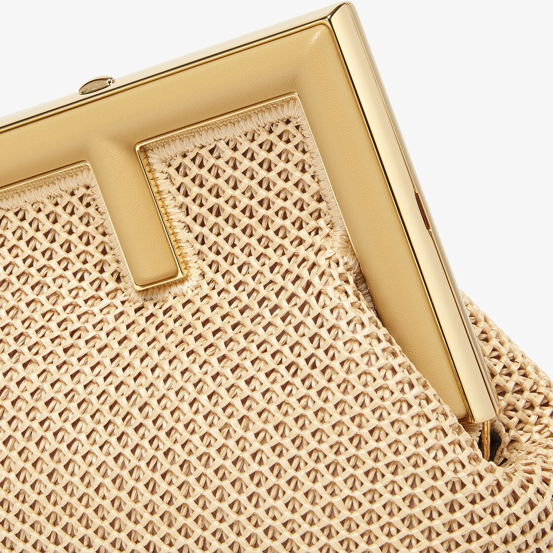 Fendi First Small Fabric Beige - Image 5/5