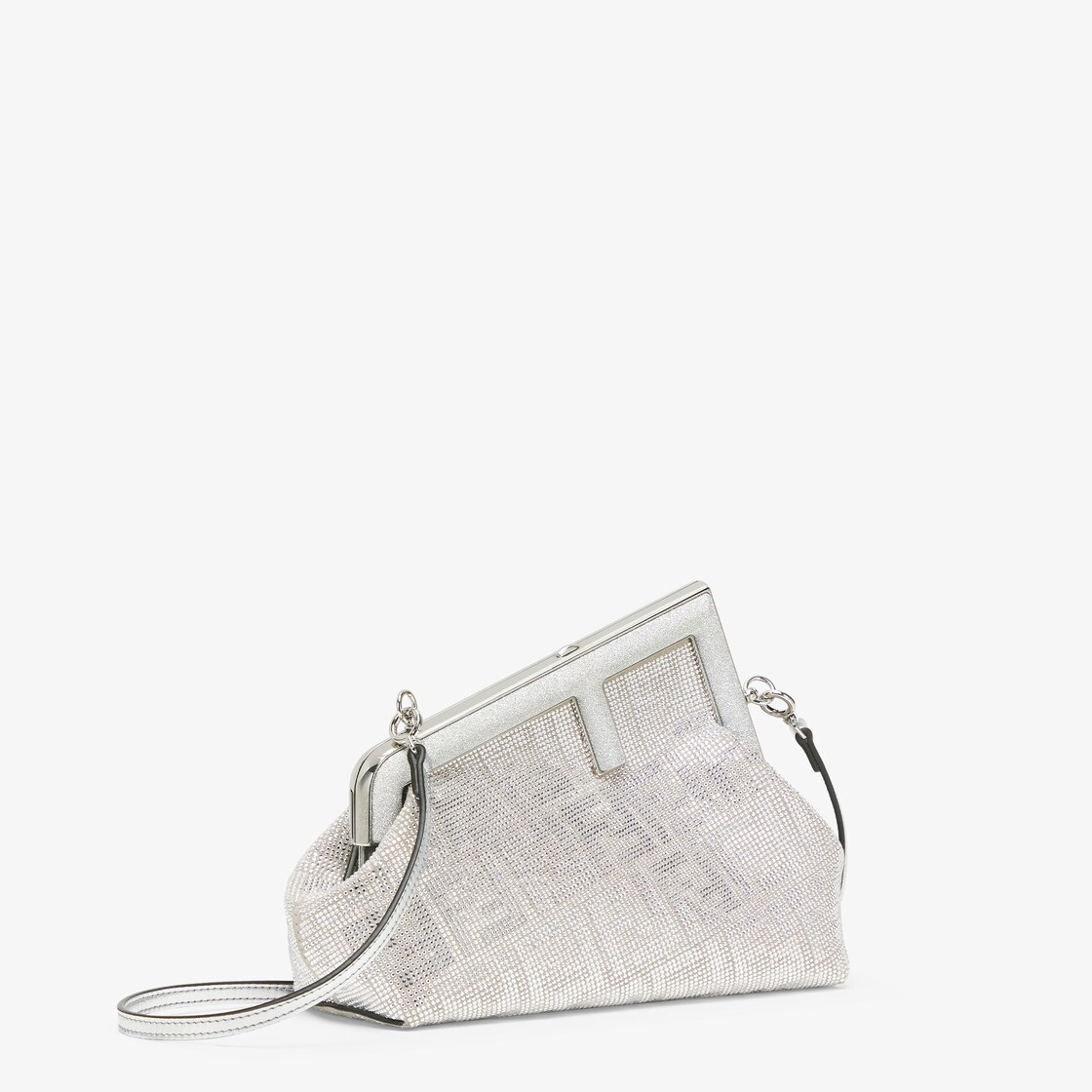 Silver cheap fendi bag