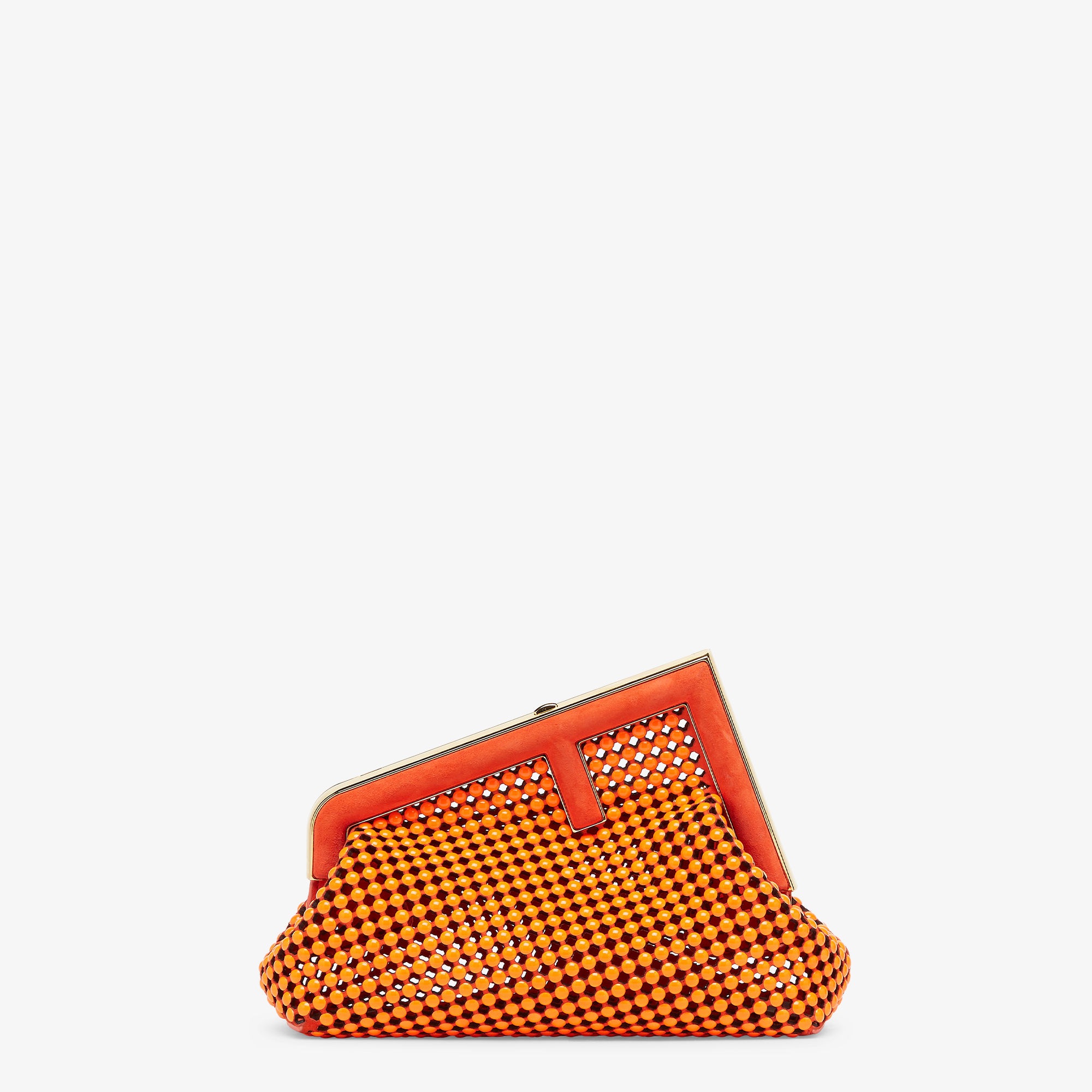 red fendi clutch