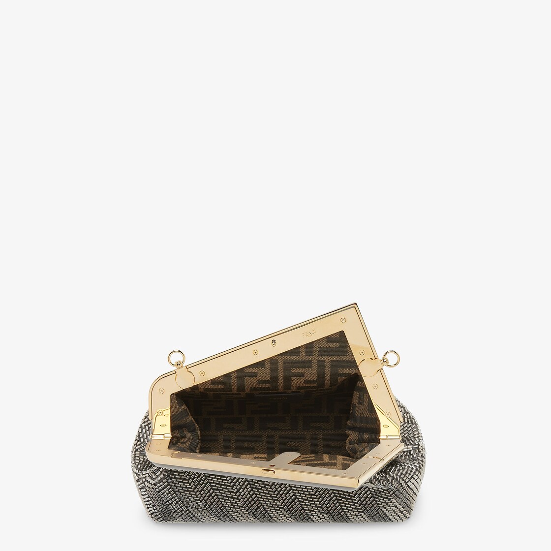 Fendi First Small Sequins or crystals Grey - Image 4/5