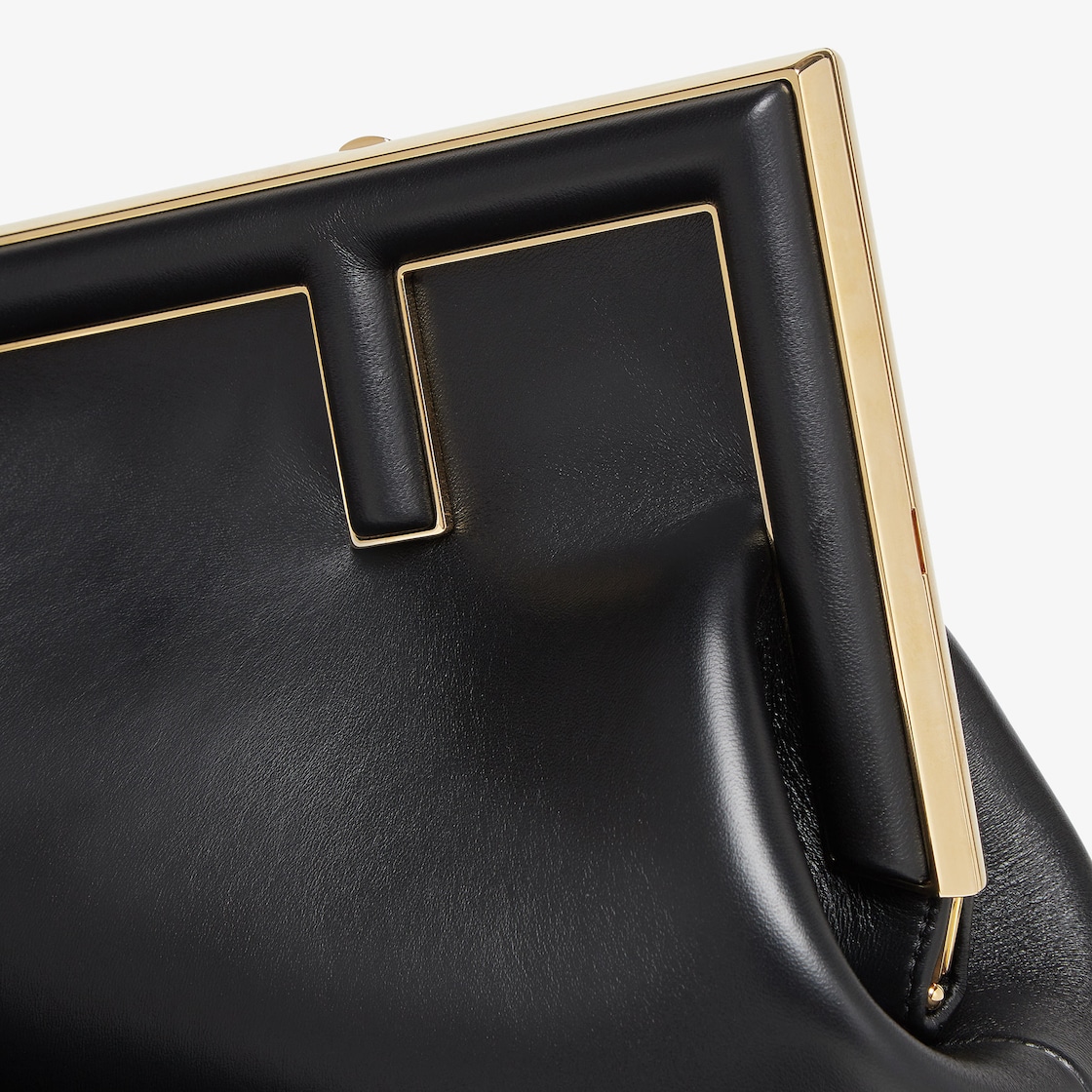 Fendi First Midi Leather Black - Image 5/5