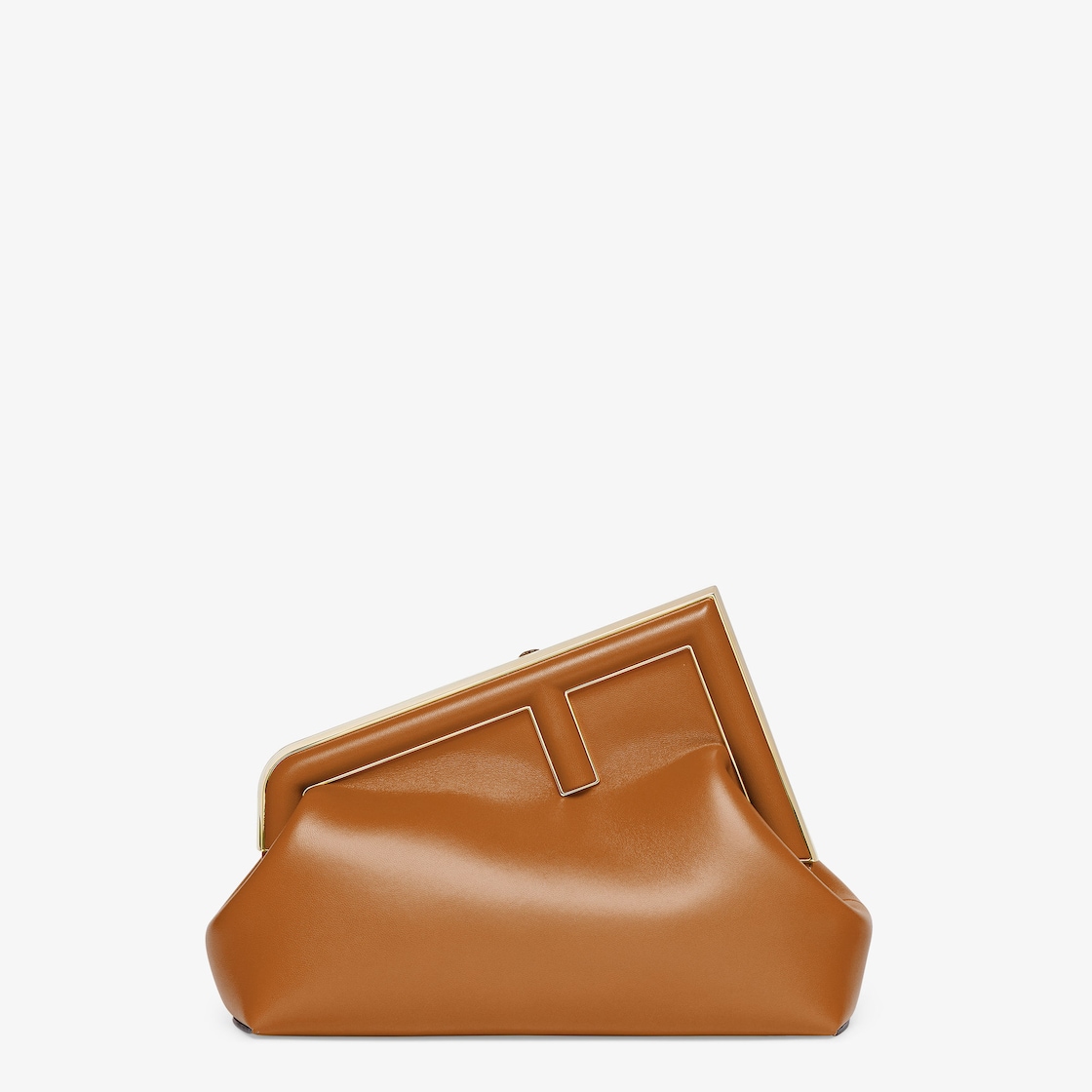 Fendi First Midi - Brown leather bag | Fendi