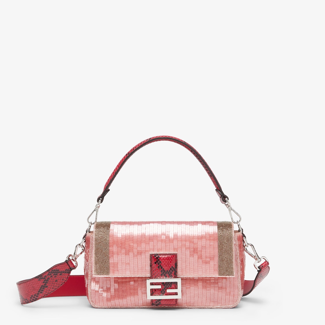 Fendi Baguette Bag Pink | 3D model