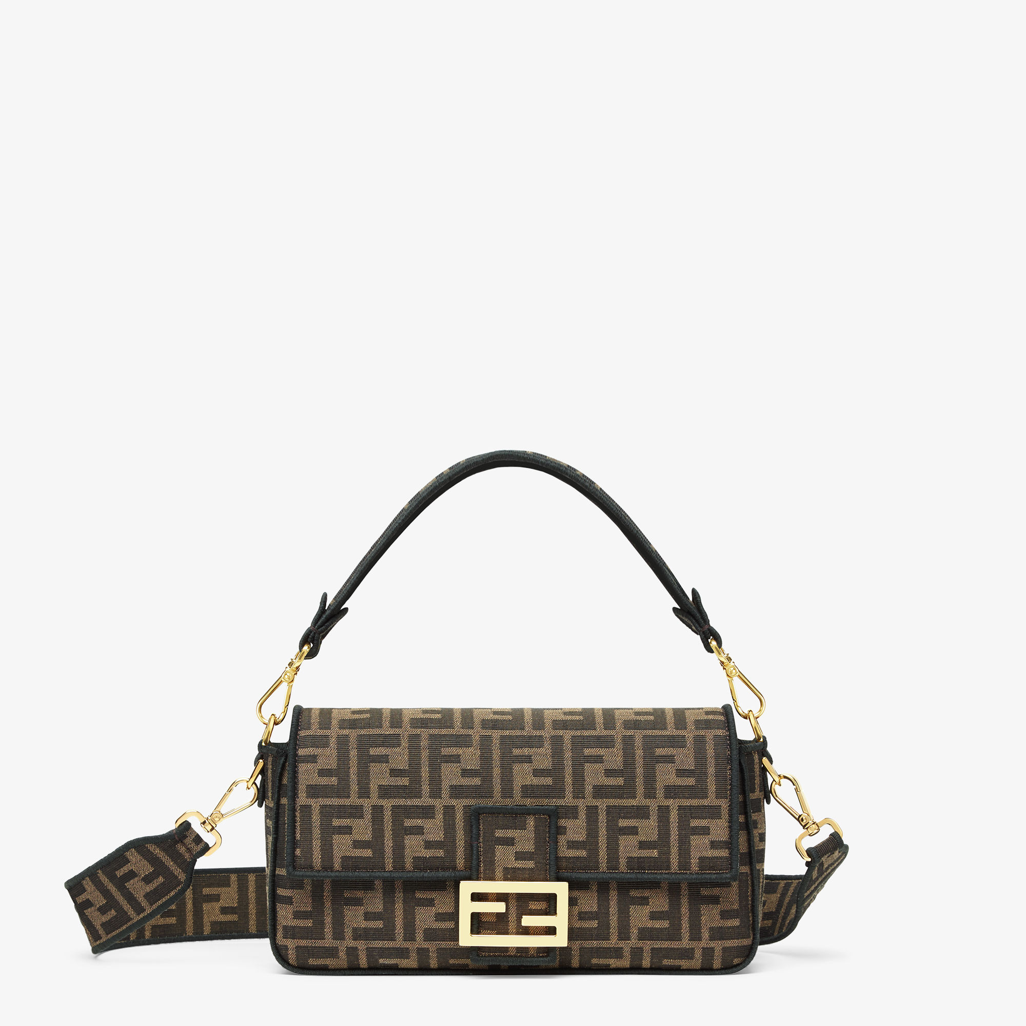 Baguette Jacquard FF fabric bag Fendi