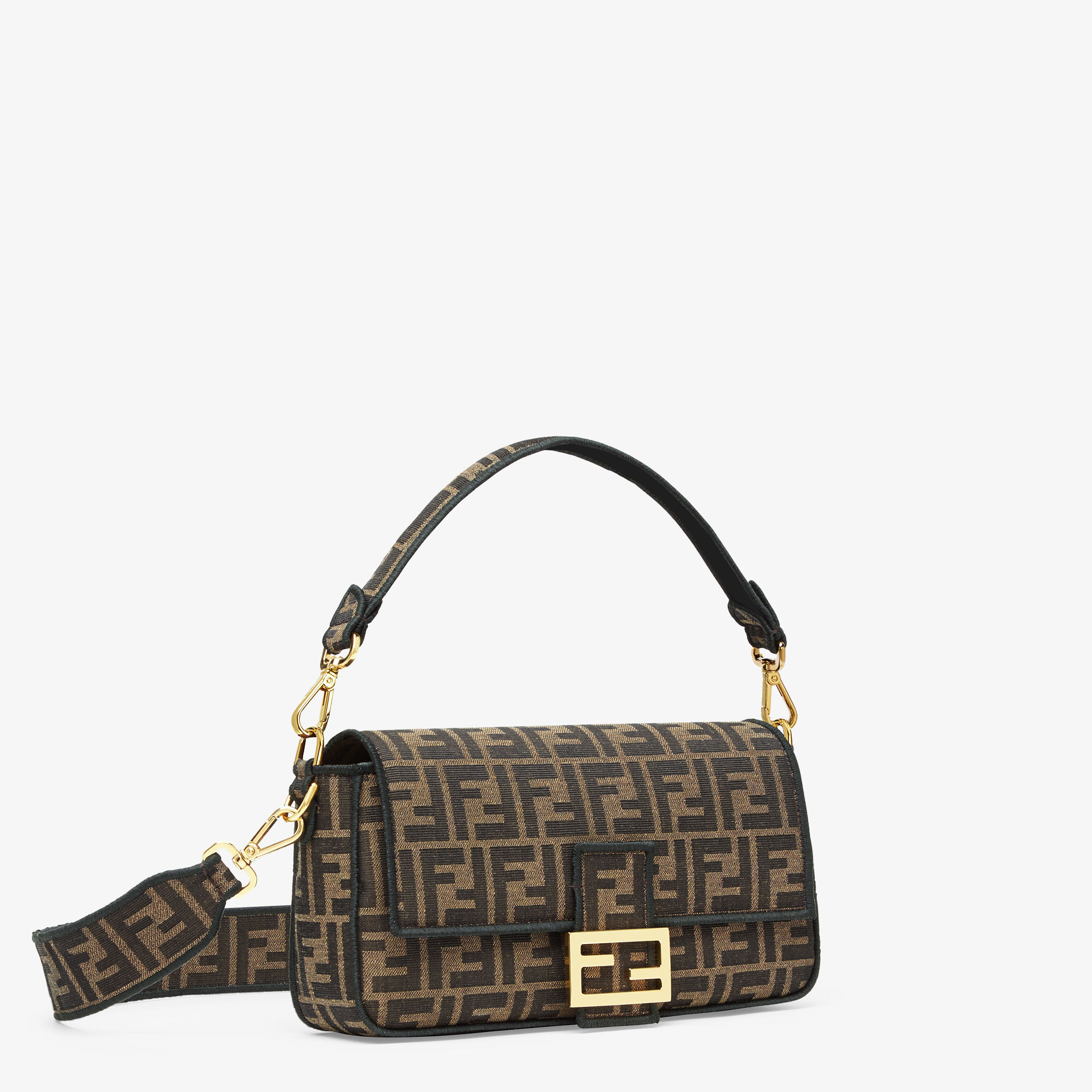 バゲット ファブリック ブラウン | Fendi