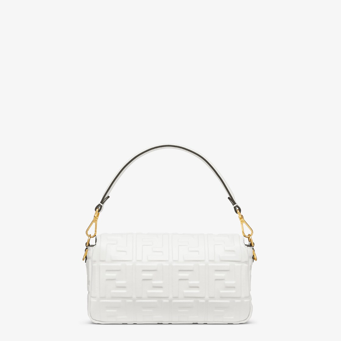 バゲット - ホワイトレザーバッグ | Fendi