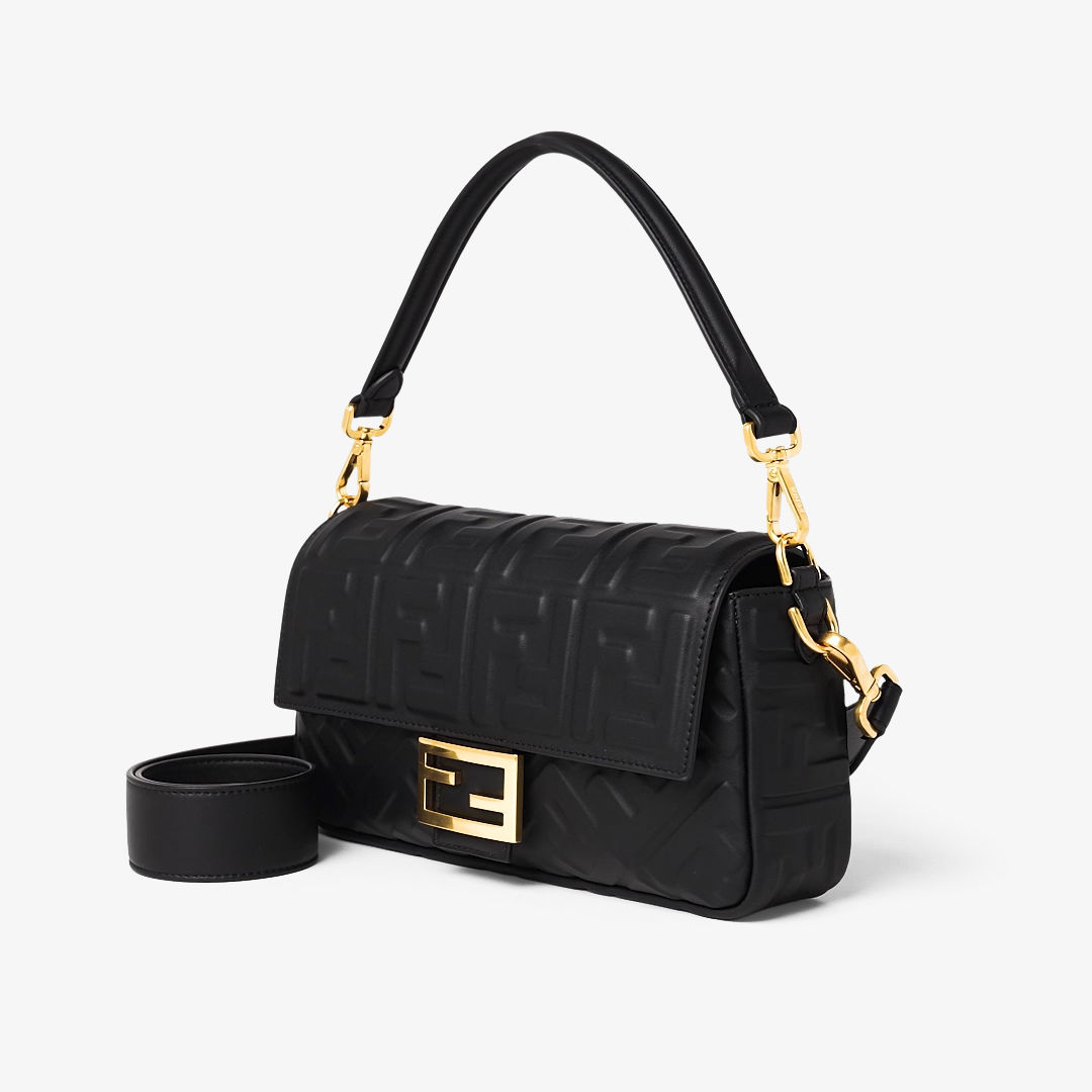 fendi baguette bag black