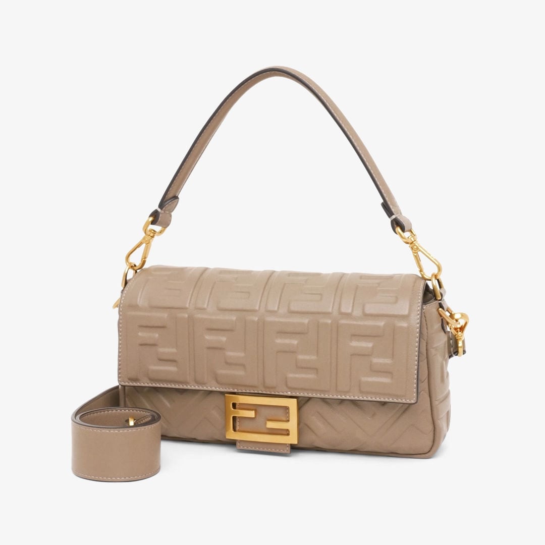 バゲット レザー グレー | Fendi バゲット レザー グレー | Fendi
