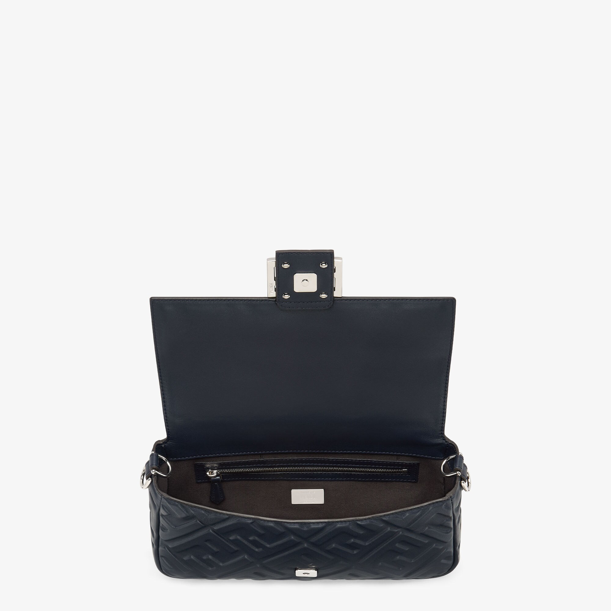 Baguette - Midnight blue nappa leather bag | Fendi