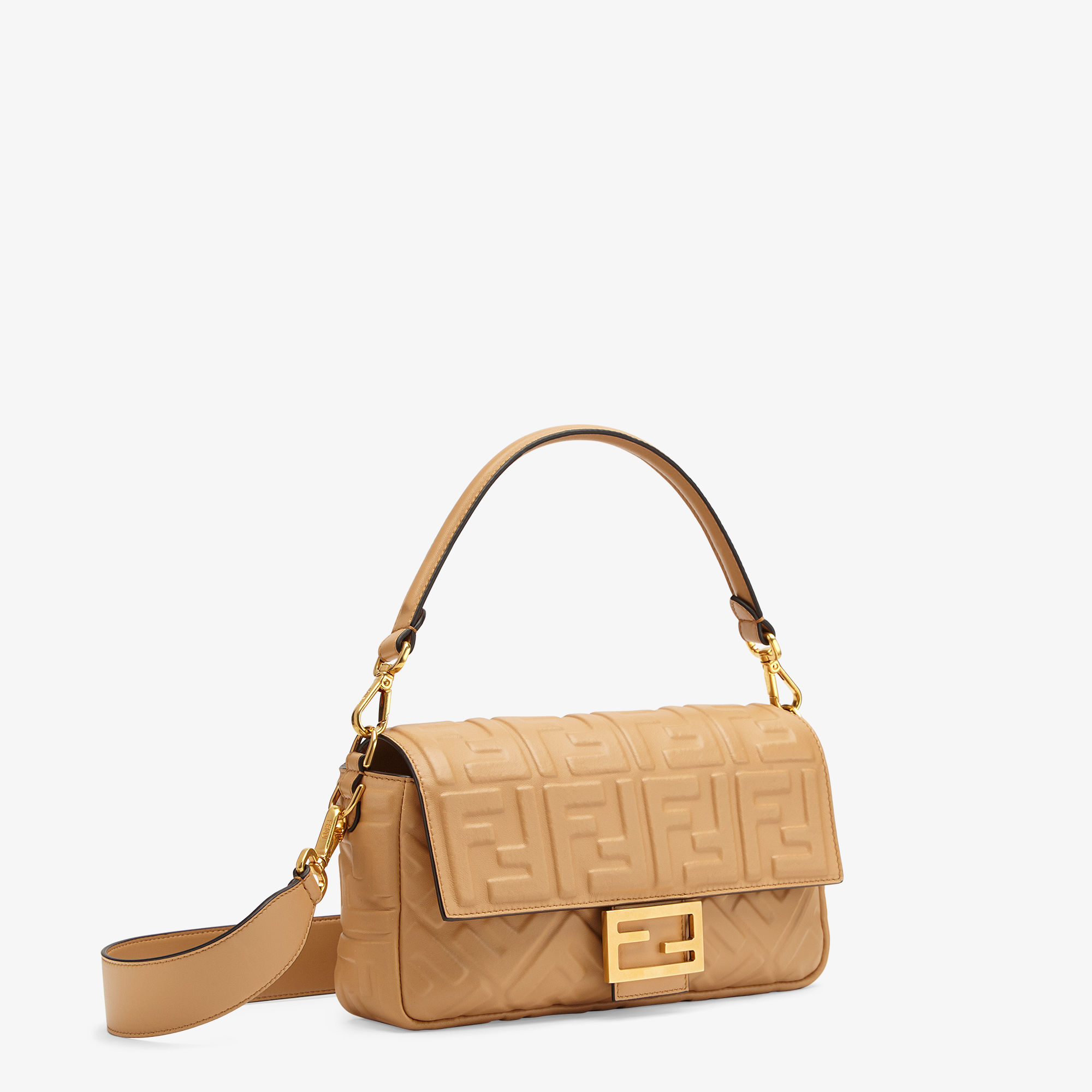 fendi leather baguette