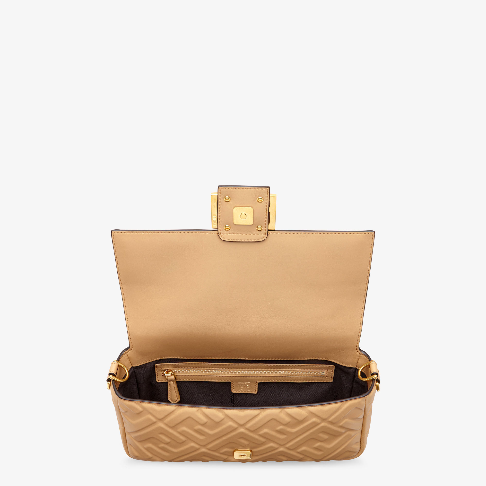 Fendi baguette beige best sale