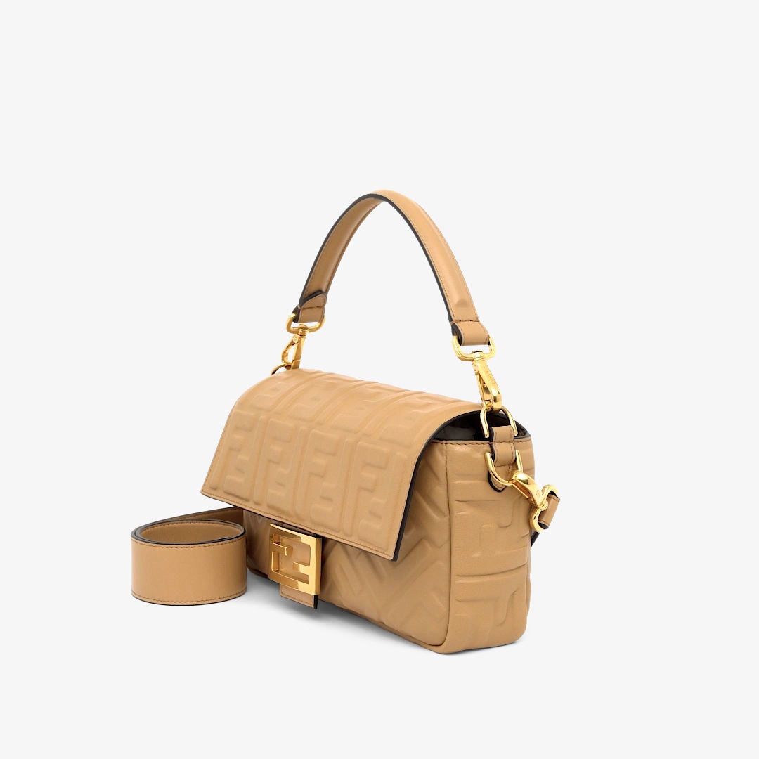 beige fendi baguette