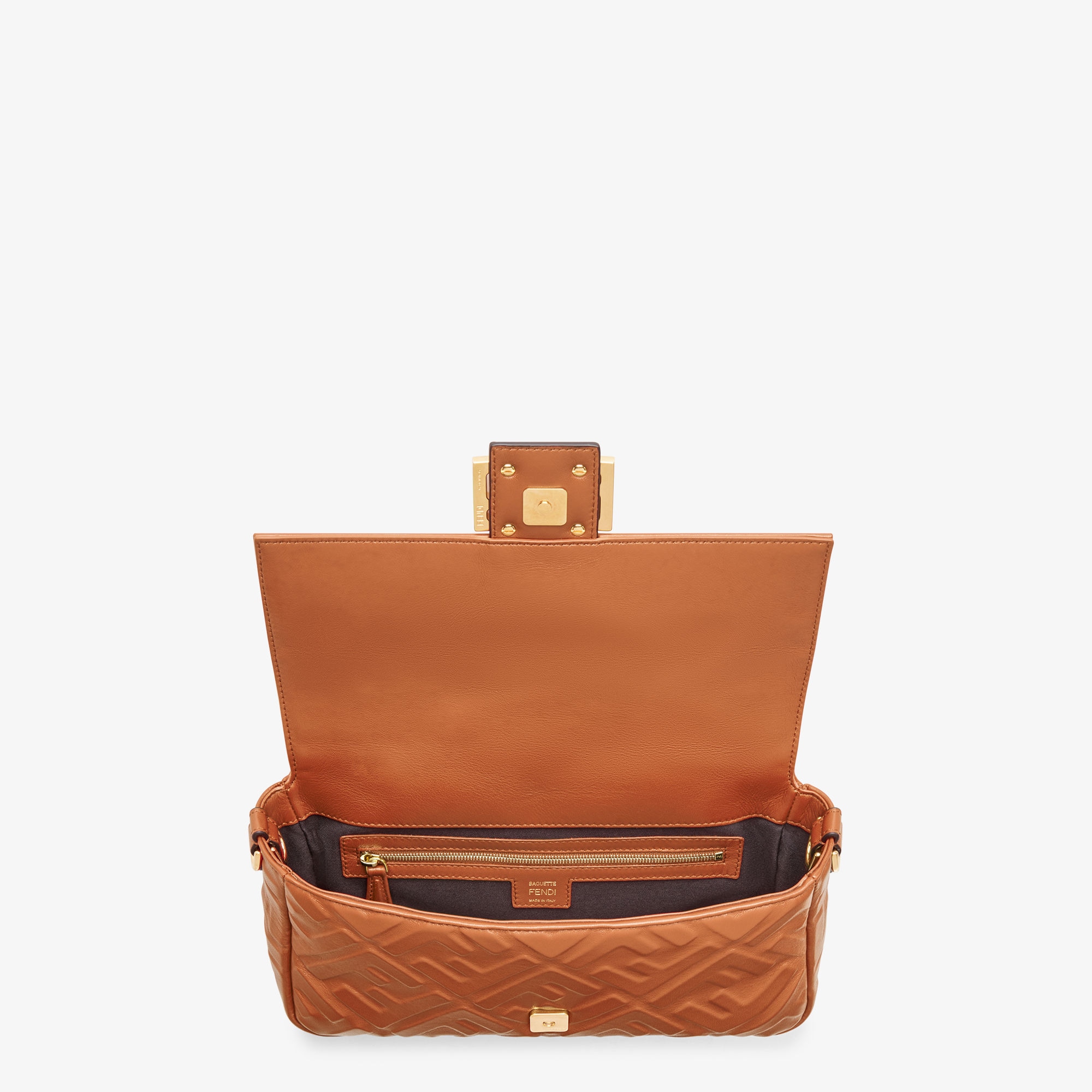 バゲット レザー ブラウン | Fendi バゲット レザー ブラウン | Fendi
