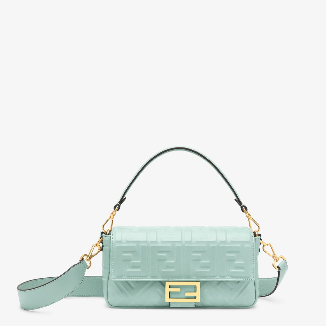 Balehval Plenarmøde Sædvanlig Baguette Leather Green | Fendi