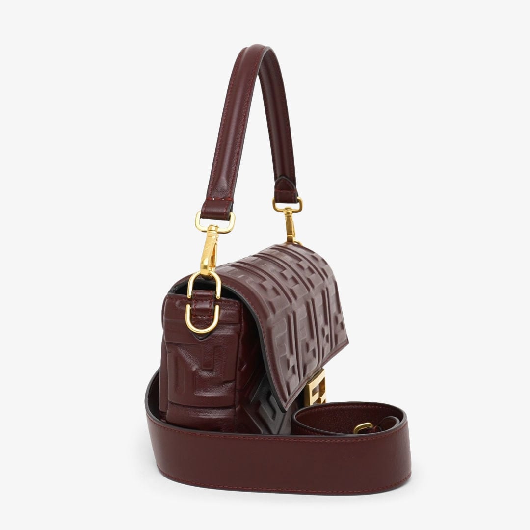 バゲット レザー レッド | Fendi バゲット レザー レッド | Fendi