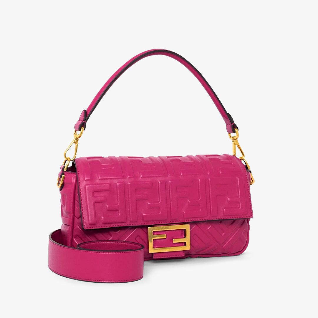 Baguette Leather Pink | Fendi