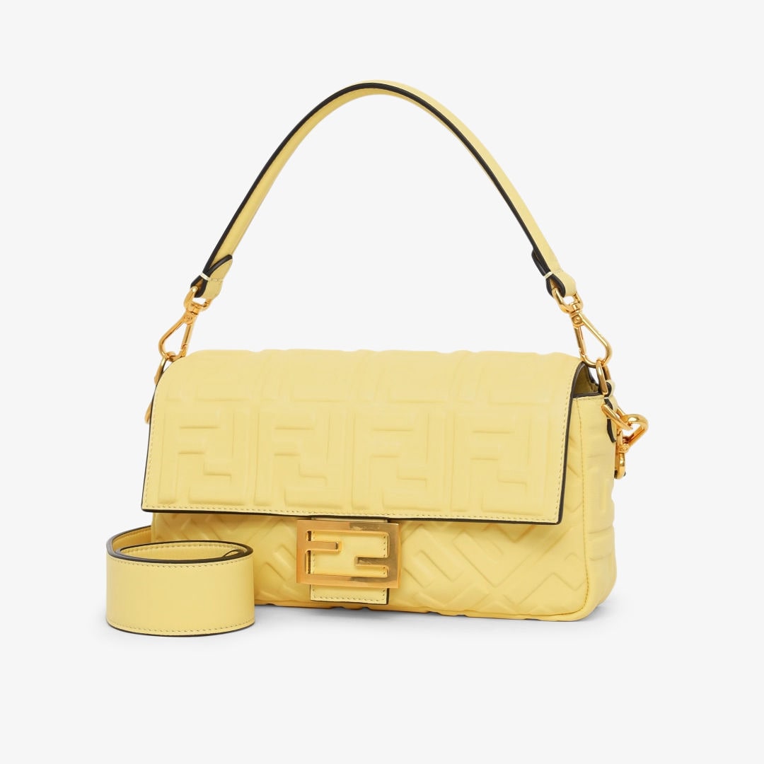 バゲット レザー イエロー | Fendi バゲット レザー イエロー | Fendi