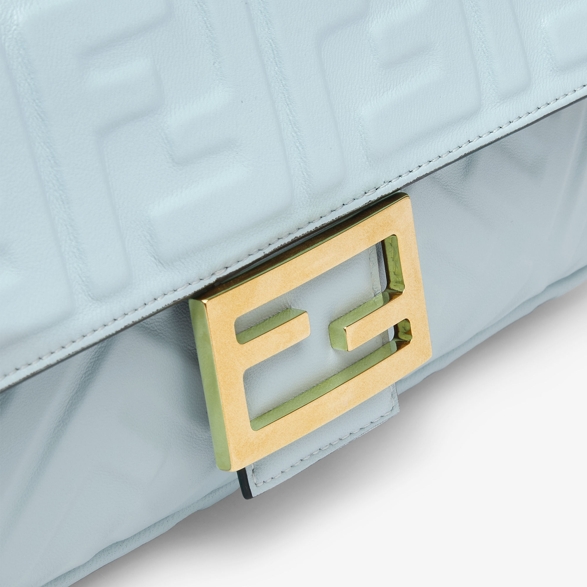 バゲット レザー ライトブルー | Fendi バゲット レザー ライトブルー | Fendi