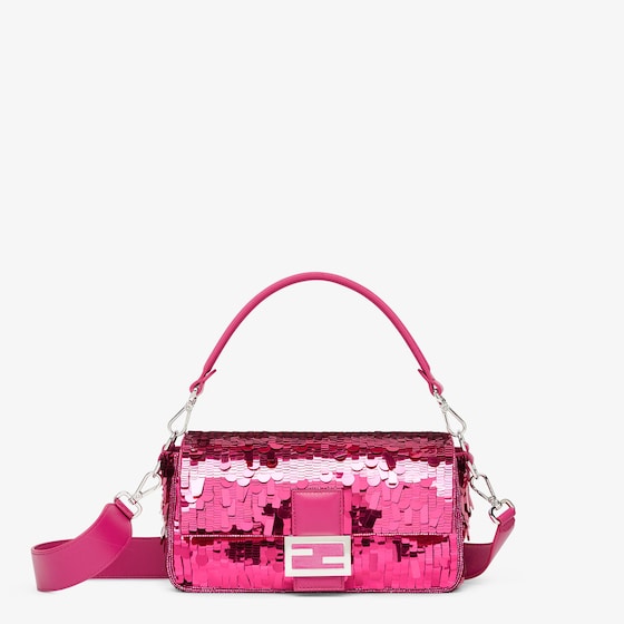 Fendi Iconic medium sized Baguette bag, exquisitely embroidered