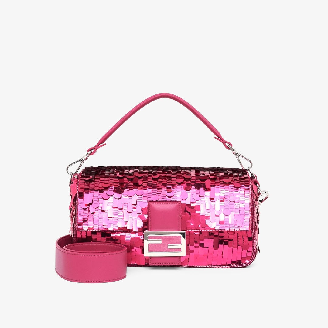 Sequin fendi online bag