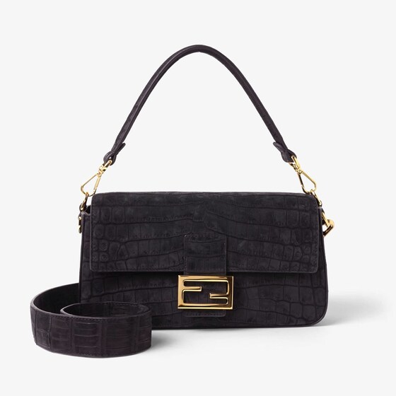 Fendi Baguette In Black