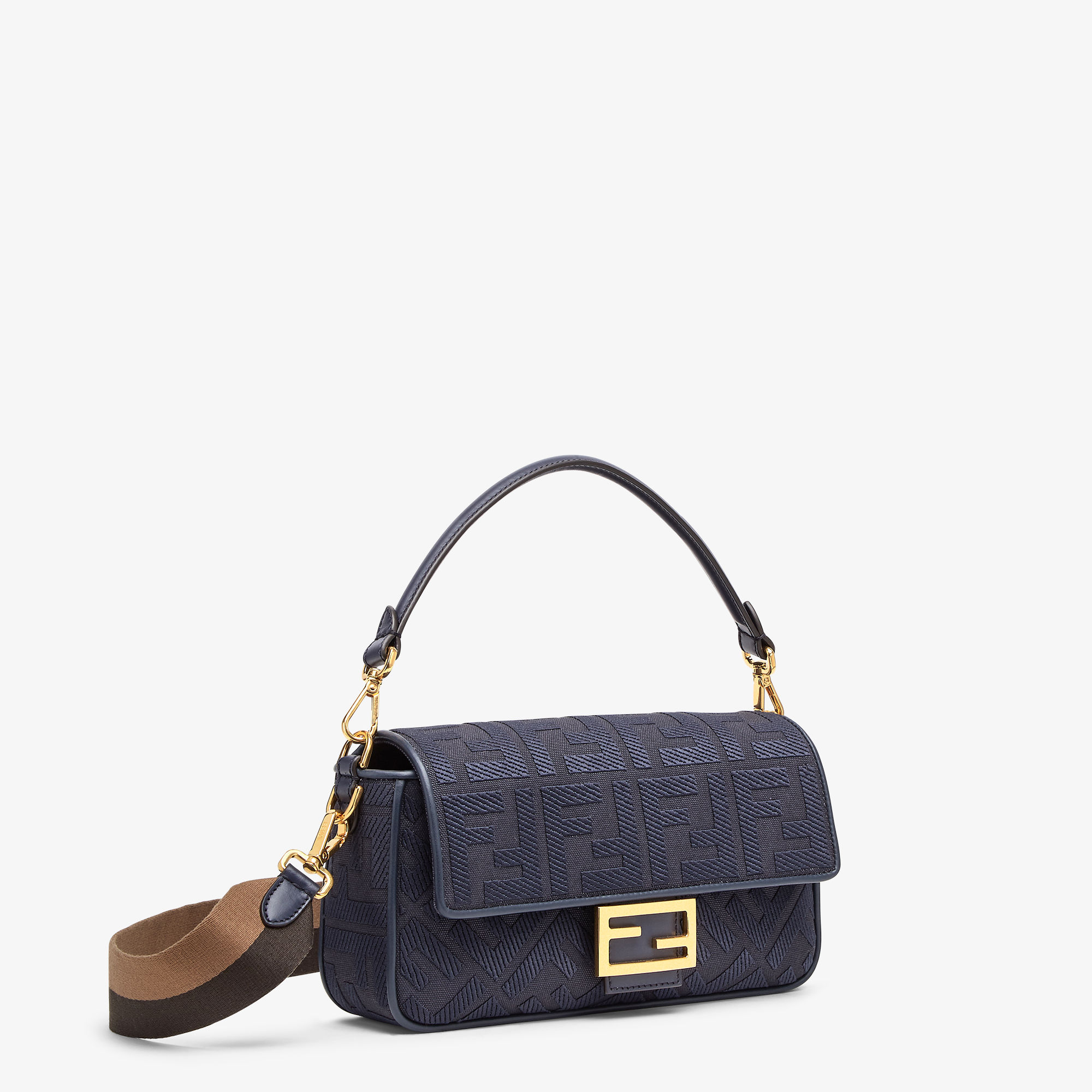 blue fendi baguette