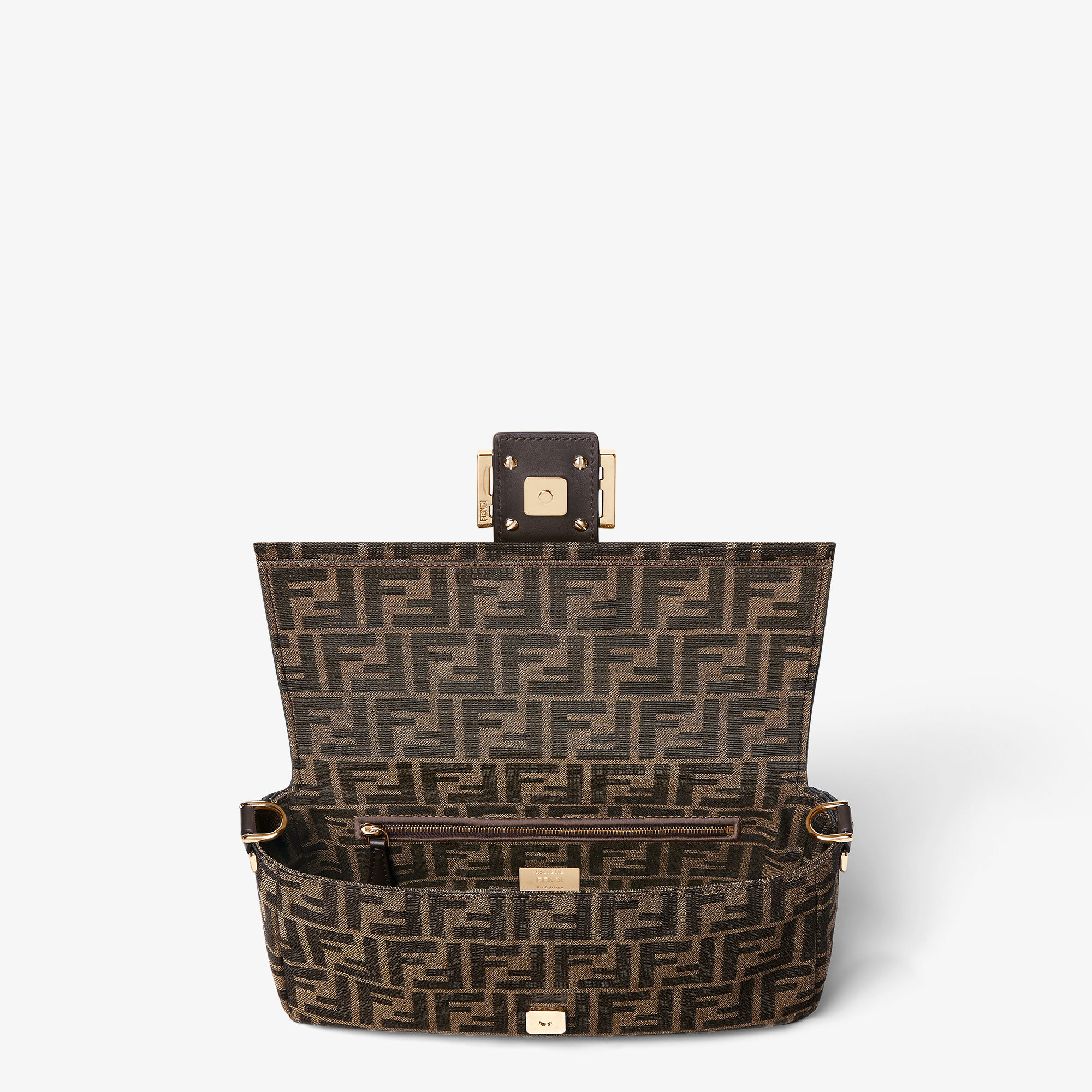 Baguette , Brown, One Size- Fendi