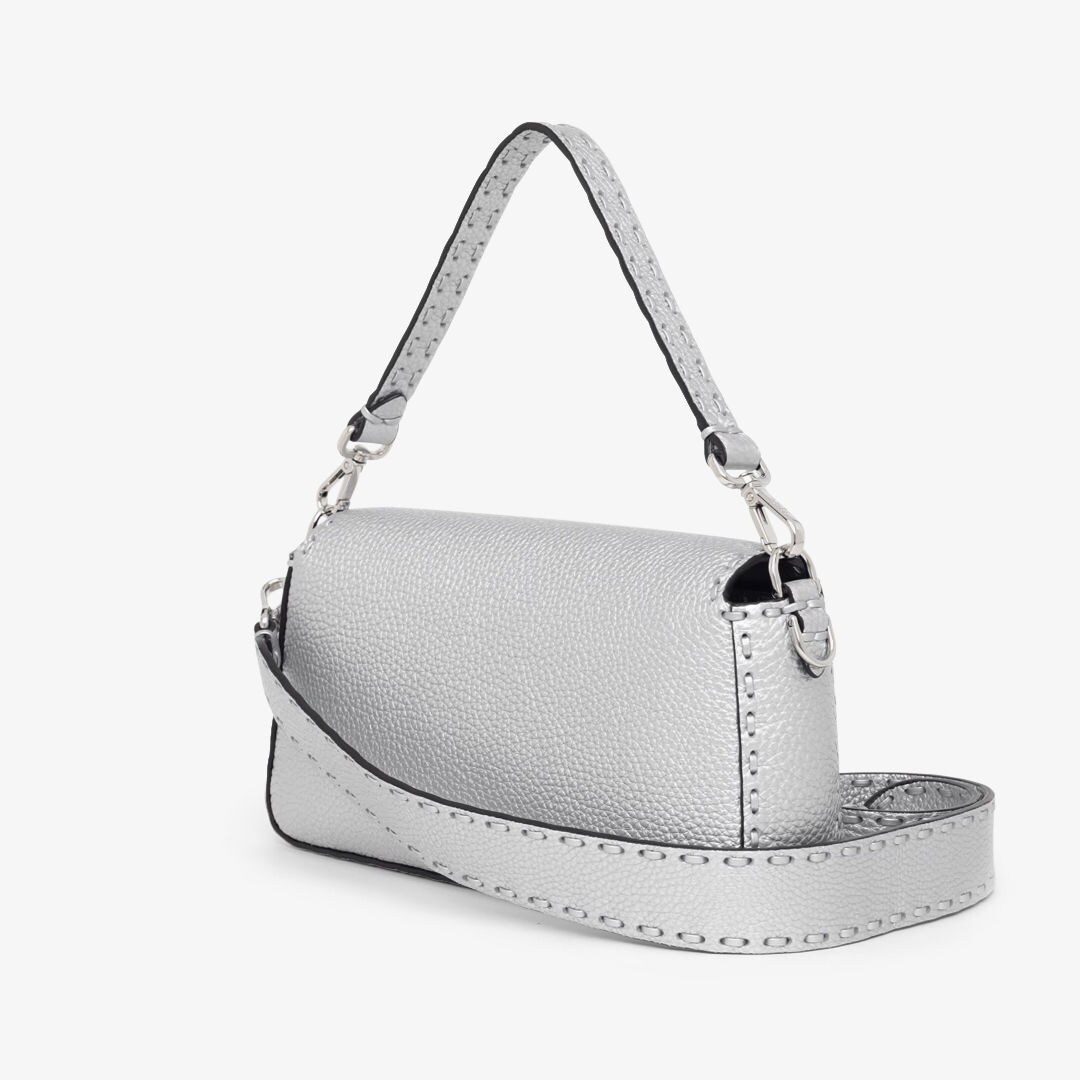 バゲット カーフレザー シルバー | Fendi バゲット カーフレザー シルバー | Fendi