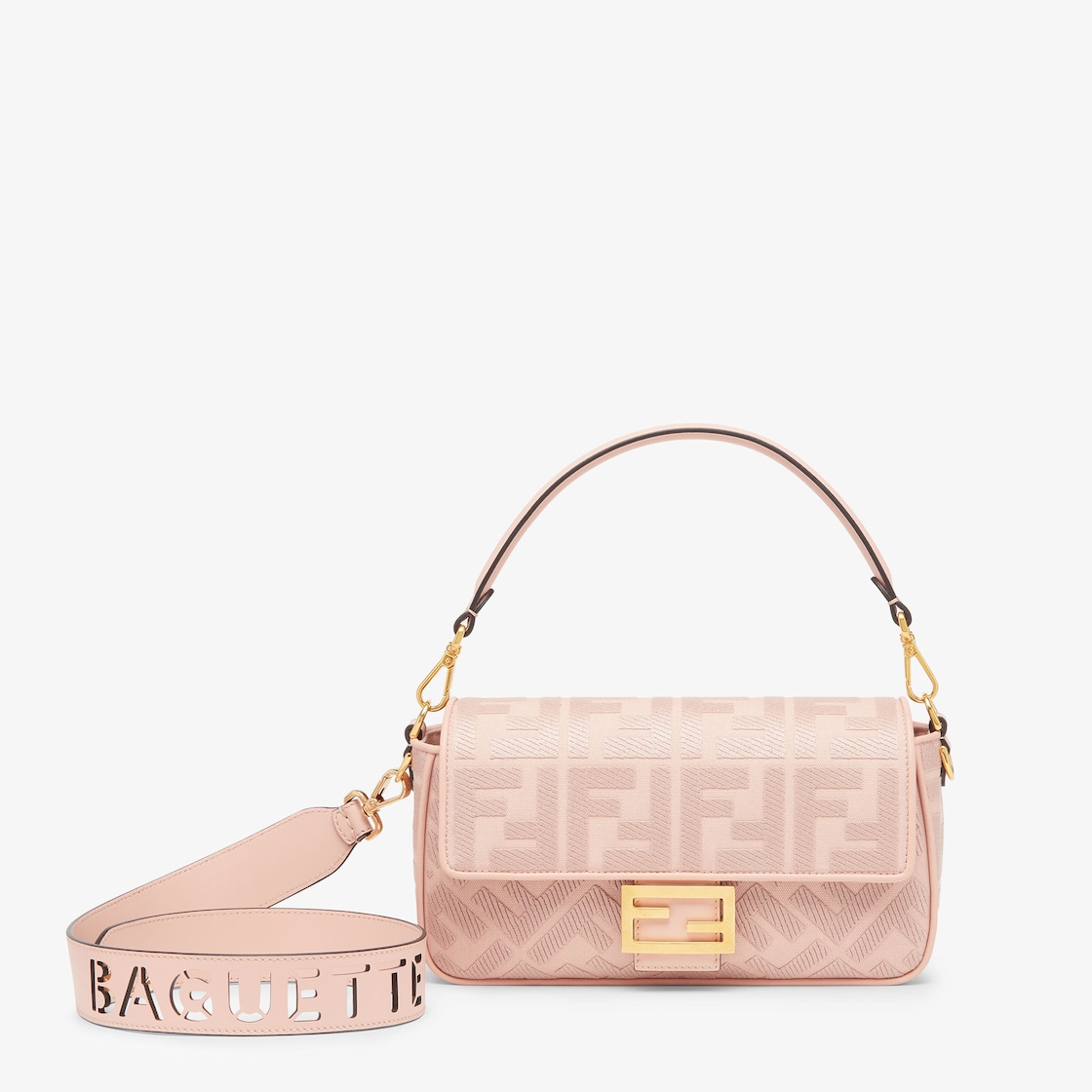 Fendi Baguette Bag Colors Rose | 3D model