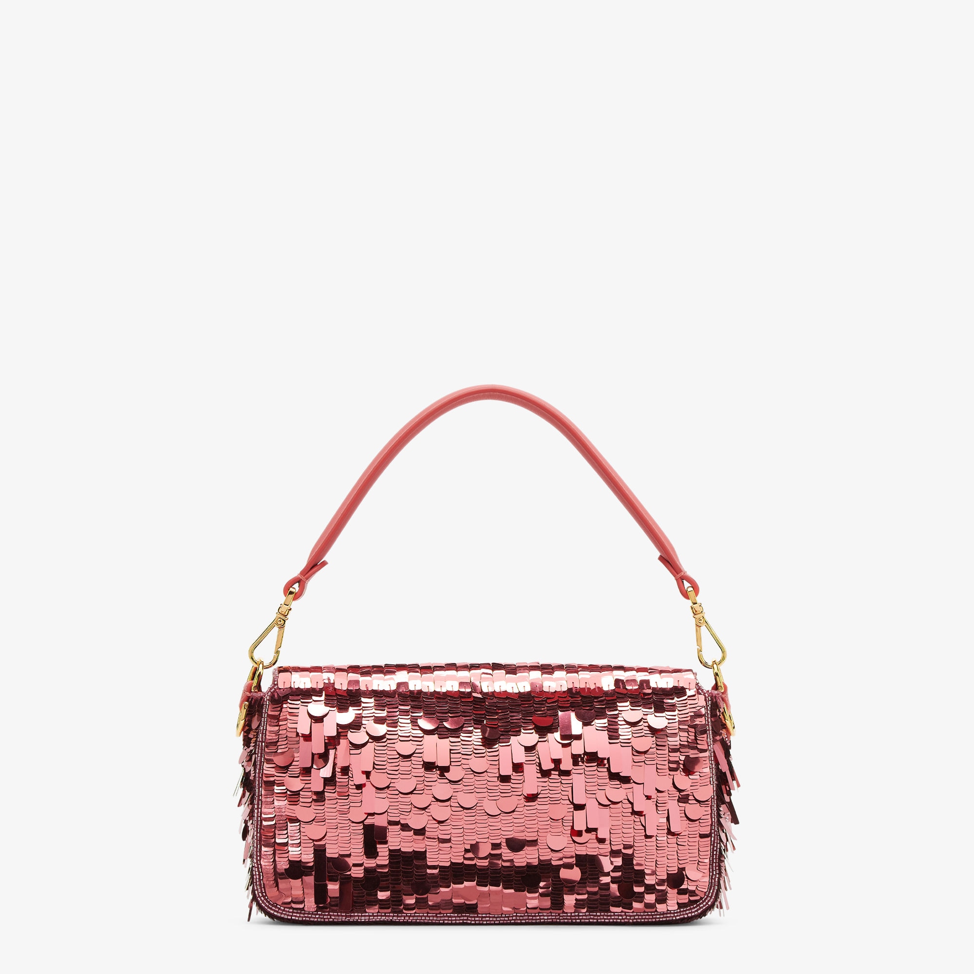 Baguette Sequins or crystals Pink | Fendi