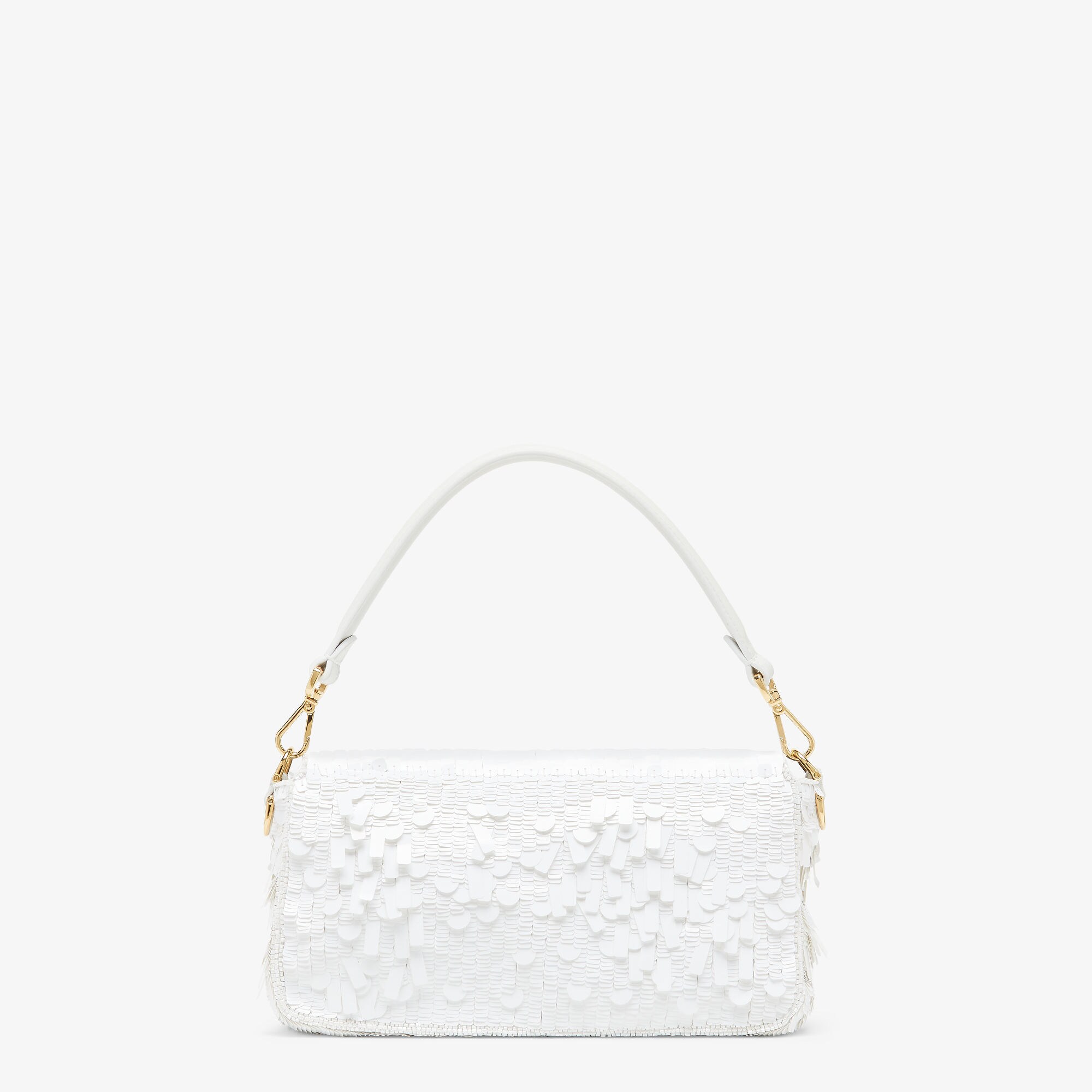 バゲット スパンコールまたはクリスタル ホワイト | Fendi