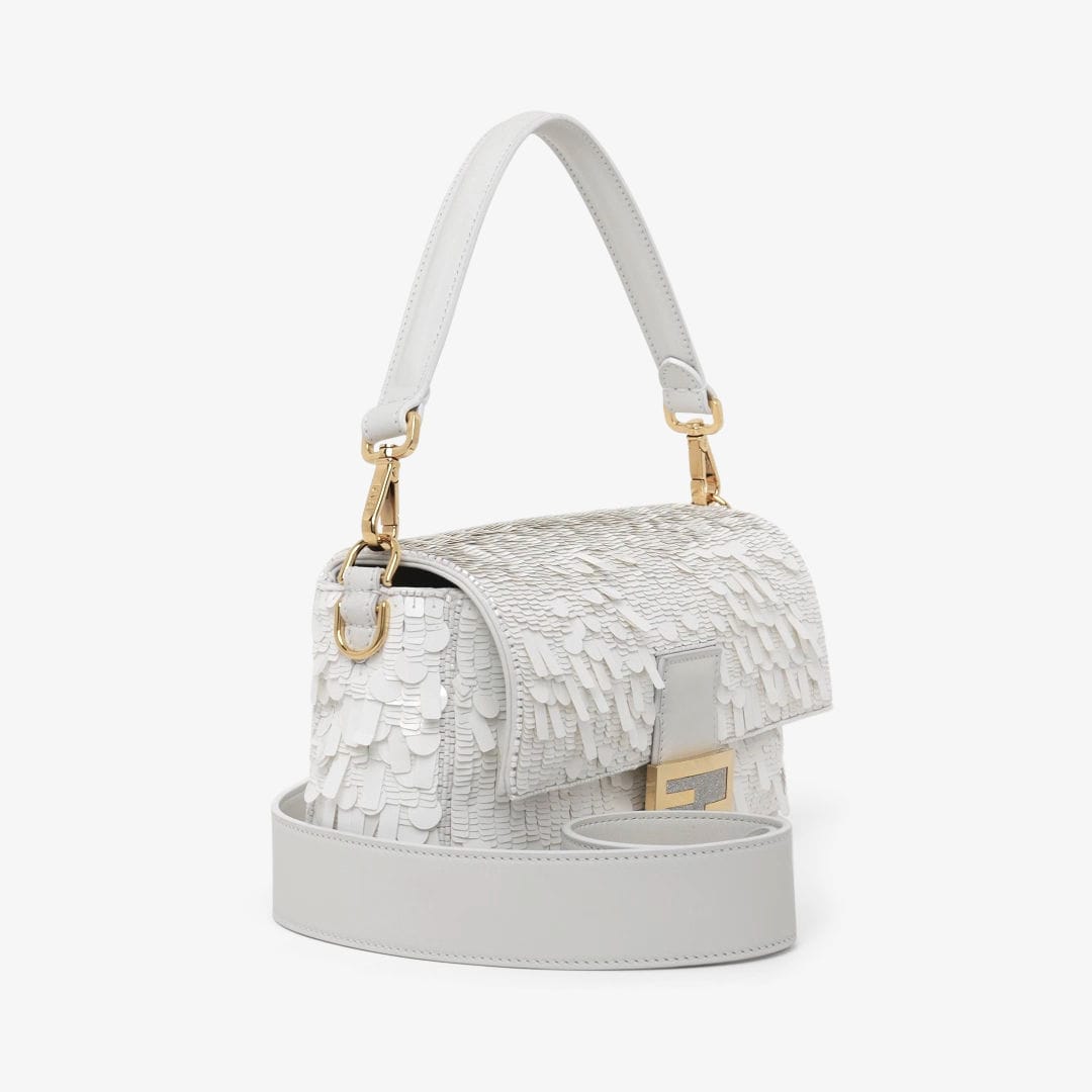 Baguette Sequins or crystals White | Fendi Baguette Sequins or crystals White | Fendi