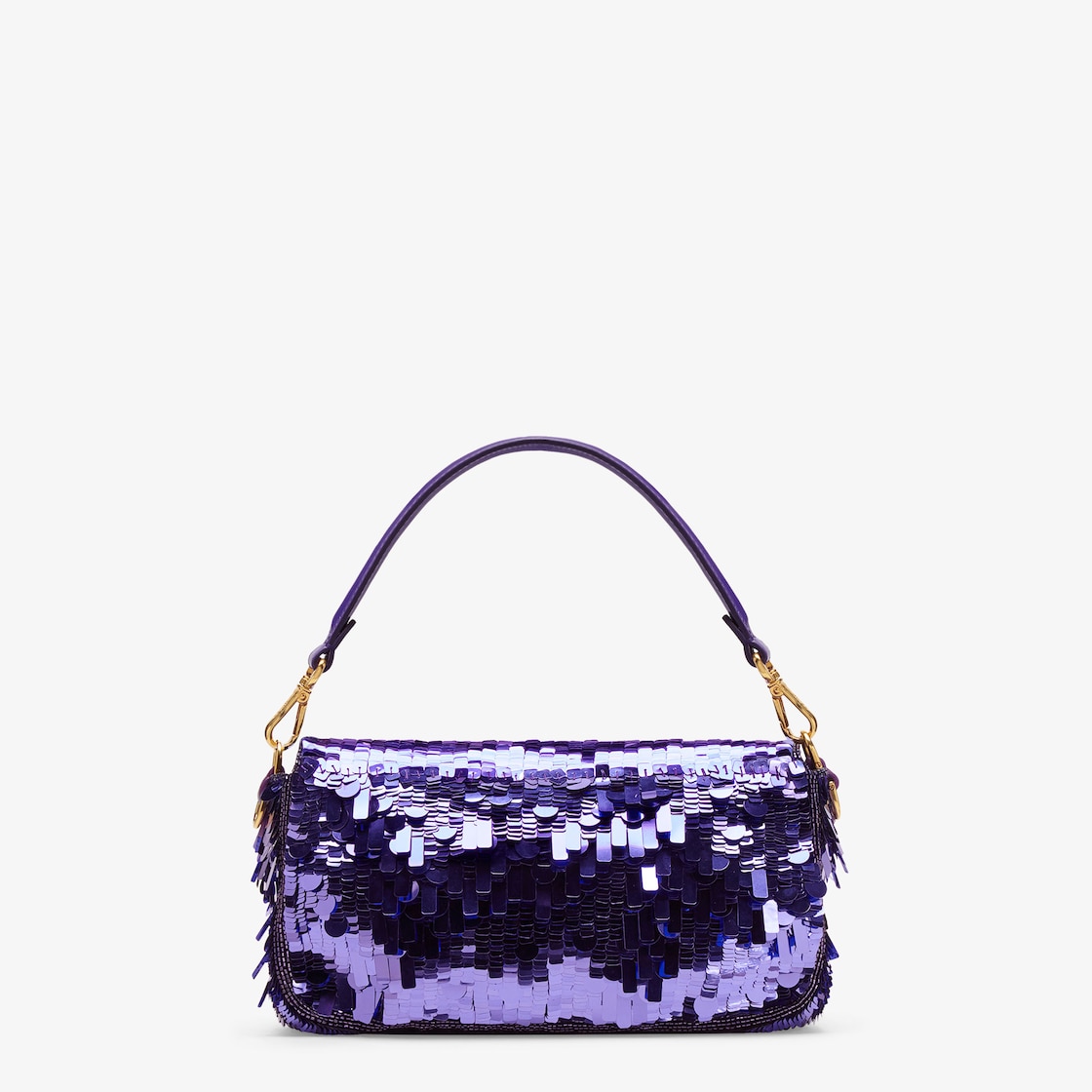 Fendi Sequin Baguette Mini Bag Purple – STYLISHTOP