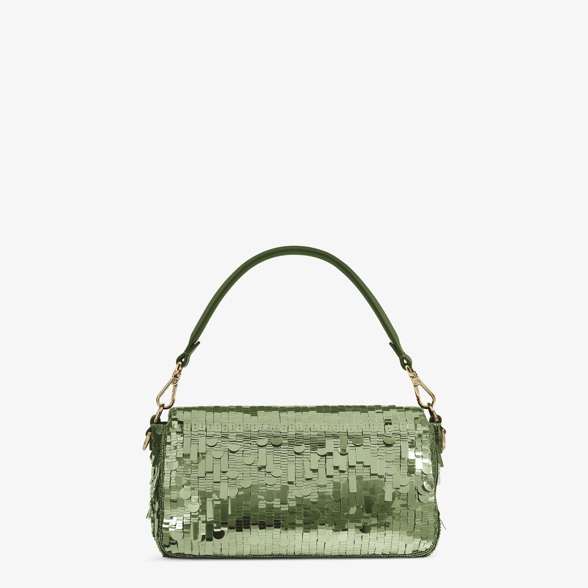 Baguette Sequins or crystals Green | Fendi