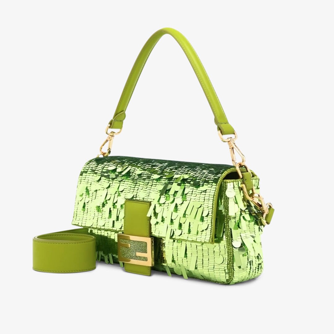 Fendi baguette outlet green