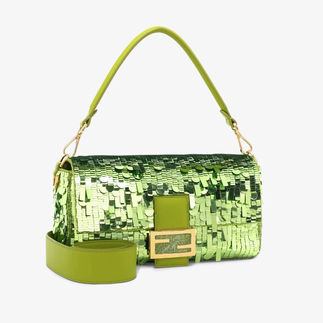 Fendi baguette clearance green