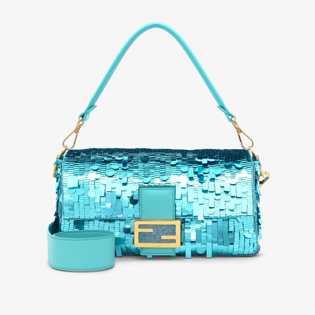 Fendi cheap baguette sequin