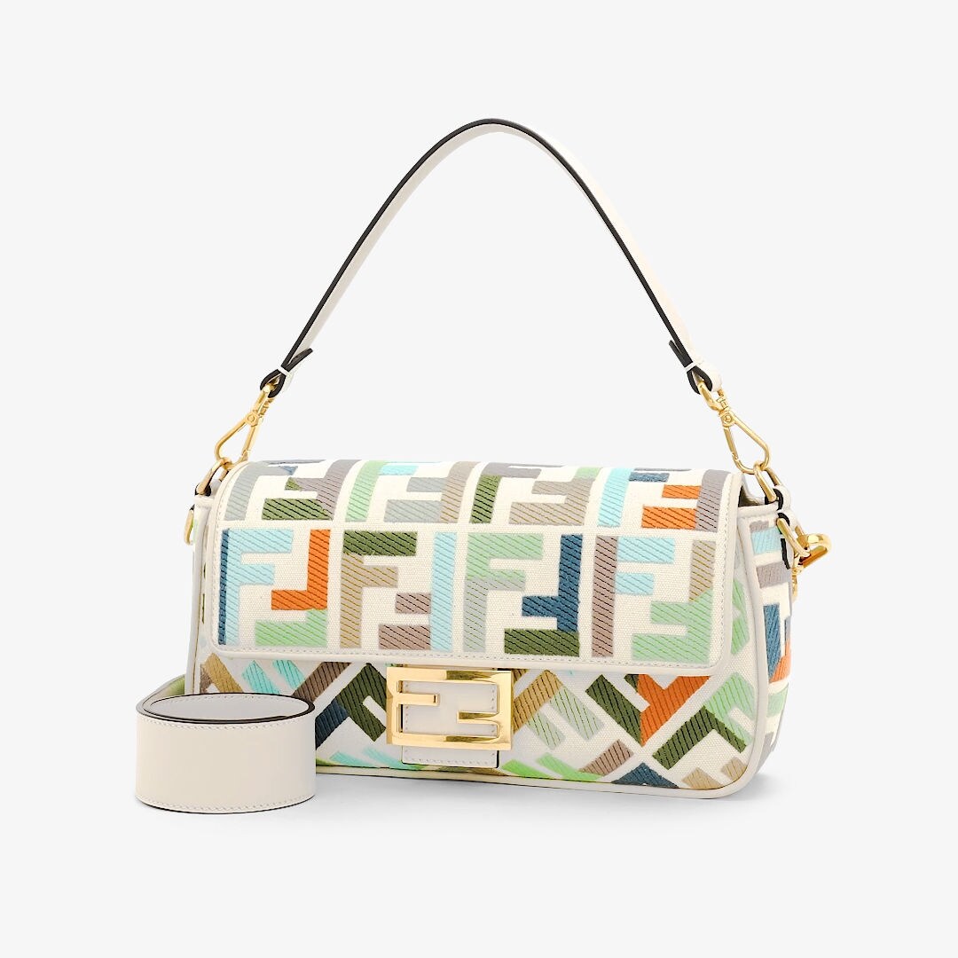 Fendi discount baguette multicolor