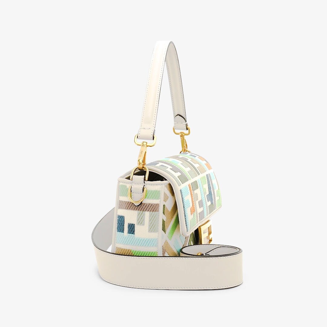 Fendi bag with outlet colorful letters