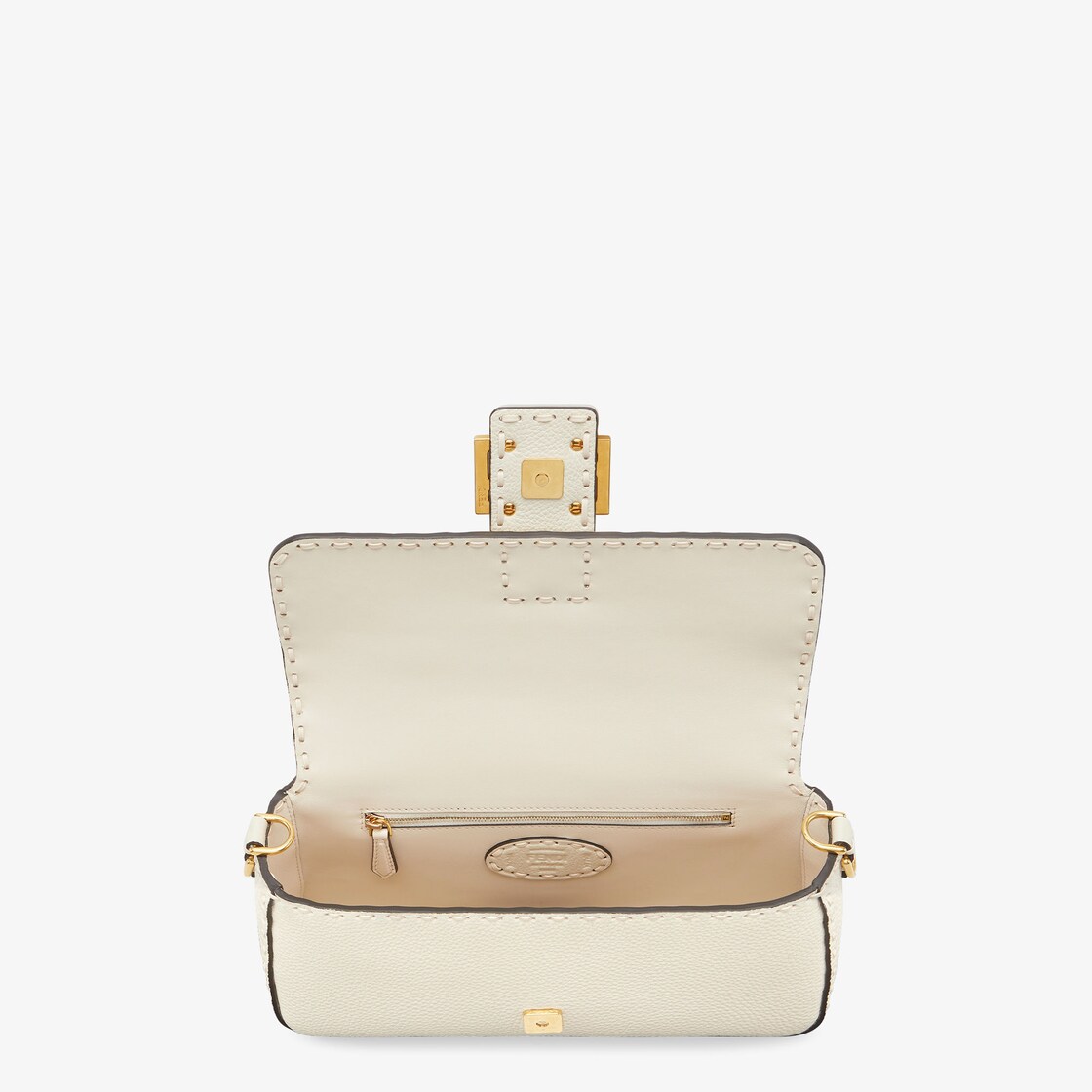 Baguette Cuoio Romano leather Beige - Image 4/5